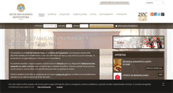 Desktop Screenshot of hotelmontepiedra.com