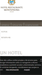 Mobile Screenshot of hotelmontepiedra.com